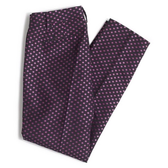J. Crew Pants - J Crew Metallic Jacquard Skimmer Pants